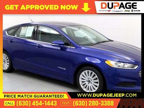 115/mo - 2013 Ford Fusion SE Hybrid - - by dealer for sale in Glendale Heights, IL