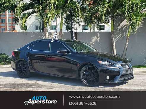 289/mo - 2014 Lexus IS IS 250 Sedan 4D FOR ONLY for sale in Miami, FL