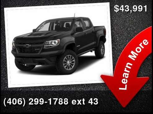 2020 Chevrolet Chevy Colorado 4wd Zr2 - - by dealer for sale in Helena, MT