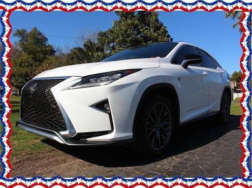 2018 Lexus RX RX 350 F Sport SUV 4D - FREE FULL TANK OF GAS! - cars for sale in Modesto, CA