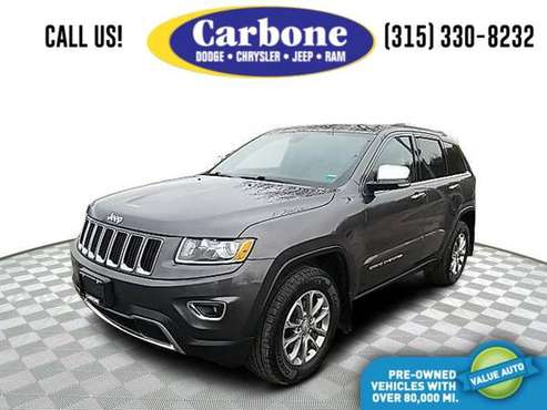 2016 Jeep Grand Cherokee 4WD 4dr Limited - - by dealer for sale in Yorkville, NY