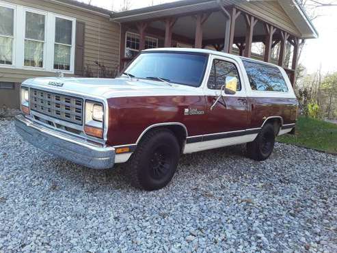 1987 Ramcharger - cars & trucks - by owner - vehicle automotive sale for sale in Parrottsville, TN