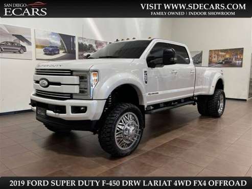 2019 Ford F-450 SD Lariat Crew Cab DRW 4WD - - by for sale in San Diego, CA