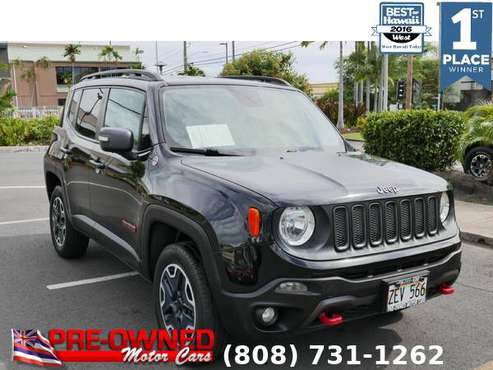 2017 JEEP RENEGADE TRAILHAWK, only 62k miles! for sale in Kailua-Kona, HI