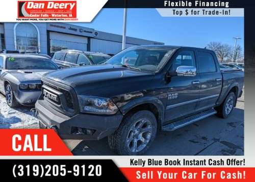 2016 Ram 1500 4WD 4D Crew Cab/Truck Laramie - - by for sale in Waterloo, IA