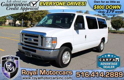 2013 FORD ECONOLINE E-150 PASSENGER VAN WE FINANCE ALL !!! - cars &... for sale in Uniondale, NY