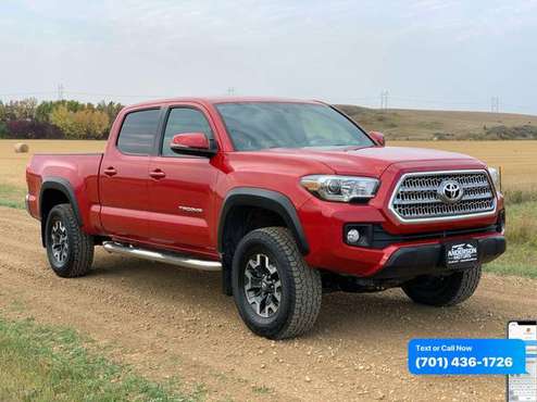 2016 TOYOTA TACOMA CREW - Call/Text - cars & trucks - by dealer -... for sale in Center, ND