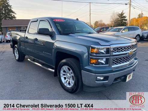 2014 CHEVY SILVERADO 1500 LT 4X4! DOUBLE CAB! TOUCH SCREEN!... for sale in N SYRACUSE, NY