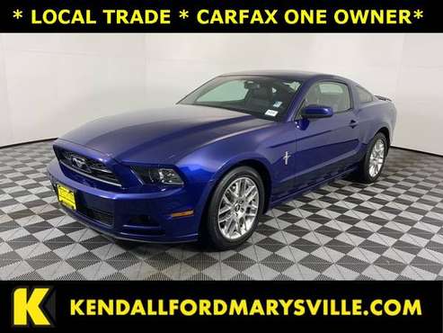 2013 Ford Mustang Blue Great price! - - by dealer for sale in North Lakewood, WA