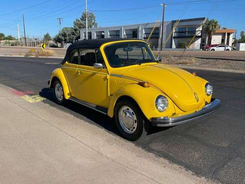 1976 Volkswagen Beetle Cabriolet 40k miles! immaculate! - cars & for sale in Phoenix, AZ