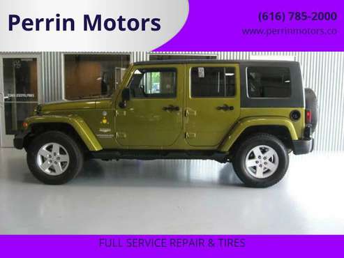2007 JEEP WRANGLER UNLIMITED-ALL OF OUR WRANGLERS PRICED TO SELL! for sale in Comstock Park, MI