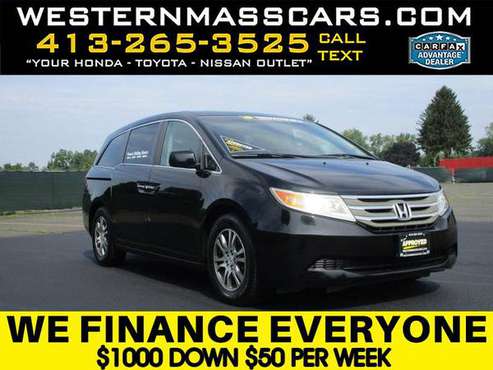 2012 *HONDA ODYSSEY*DVD*LEATHER*POWER DOORS for sale in Springfield, MA