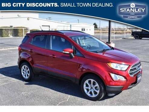 2018 Ford Ecosport SE - - by dealer - vehicle for sale in Andrews, TX