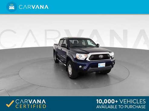 2013 Toyota Tacoma Double Cab PreRunner Pickup 4D 5 ft pickup Blue - for sale in Greensboro, NC