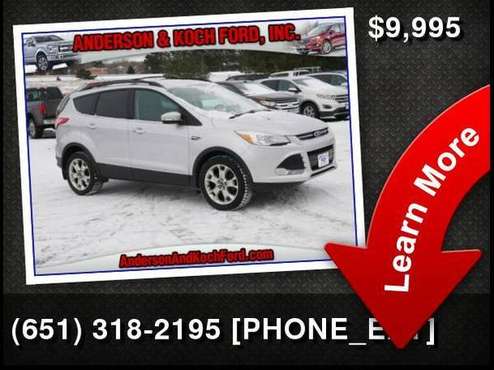 2013 Ford Escape SEL - - by dealer - vehicle for sale in North Branch, MN