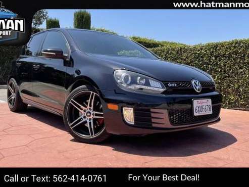2010 VW Volkswagen GTI hatchback Deep Black Metallic for sale in Buena Park, CA