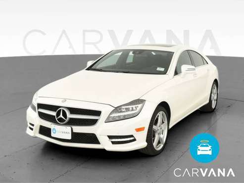 2014 Mercedes-Benz CLS-Class CLS 550 Coupe 4D coupe White - FINANCE... for sale in San Bruno, CA
