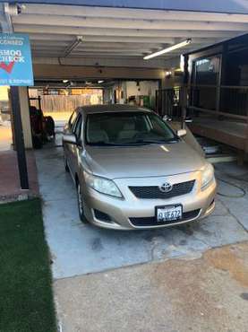 2010 Corolla for sale in San Diego, CA