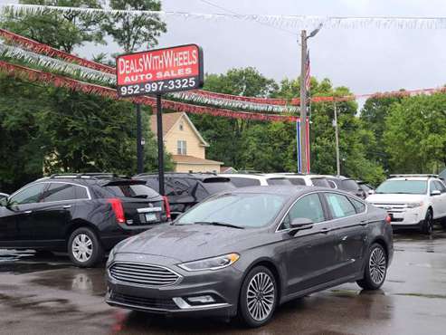 2017 FORD FUSION SE ECOBOOST! LOW AS 999 DOWN! - cars & trucks - by... for sale in Inver Grove Heights, MN