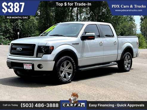 2013 FORD F-150 FX4 CREW CAB 4X4 LOW MILES FX4 FX 4 FX-4 - cars & for sale in Milwaukie, OR