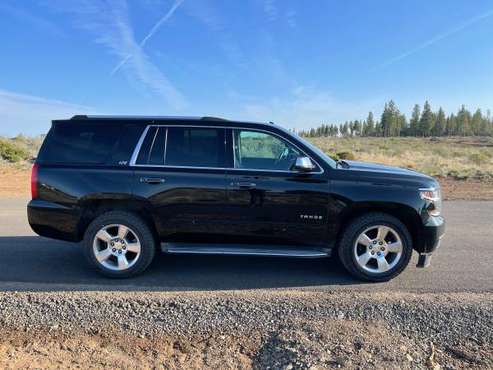 2015 Chevy Tahoe LTZ 4WD, DVD, Captains Chairs - - by for sale in Bend, OR