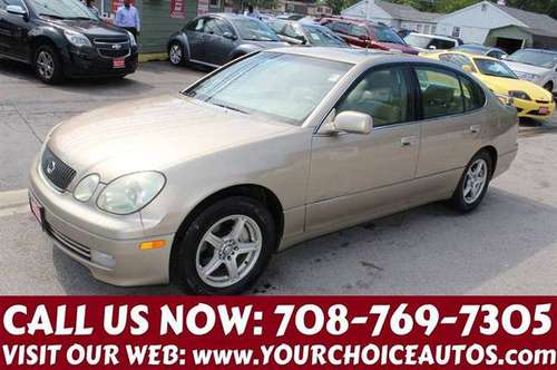 2002 *LEXUS* *GS 300* LEATHER SUNROOF CD ALLOY GOOD TIRES 153090 for sale in Chicago, IL