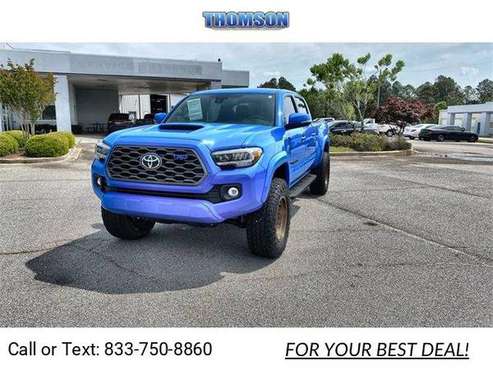 2020 Toyota Tacoma 4WD TRD Sport pickup Blue - - by for sale in Thomson, GA