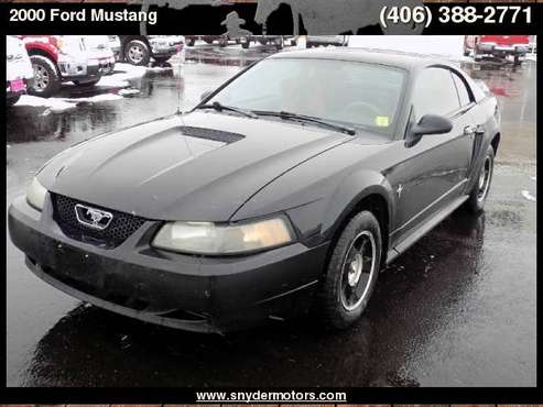 2000 Ford Mustang Base, WHOLESALE for sale in Belgrade, MT