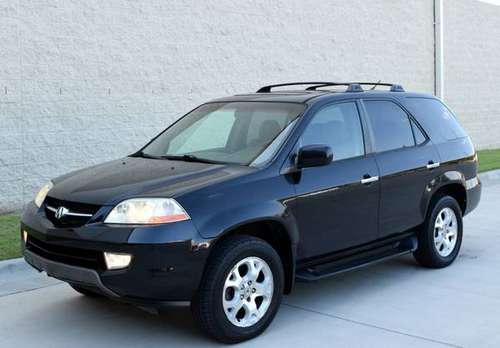 Black 2002 Acura MDX Touring - V6 AWD - 3rd Row - 142k Miles for sale in Raleigh, NC
