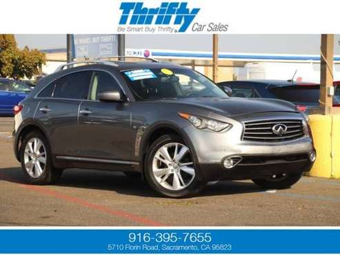 2014 INFINITI QX70 suv Graphite Shadow - - by dealer for sale in Sacramento , CA