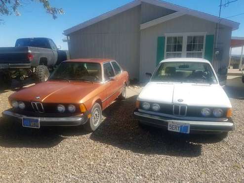 Two BMW s 320I s 1978 and 1981 for sale in CAMPO, CA