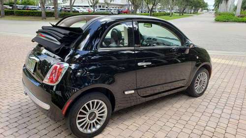 2015 Fiat 500 Convertible Low Miles!!! for sale in Fort Myers, FL