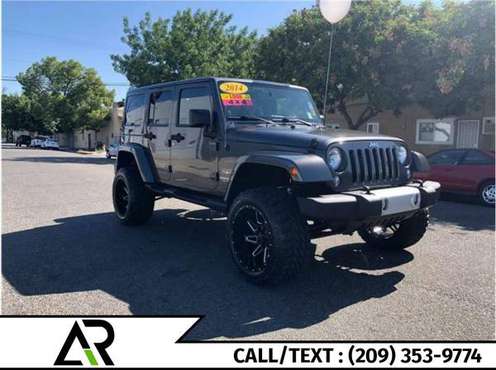 2014 Jeep Wrangler Unlimited Sahara Sport Utility 4D Biggest Sale Star for sale in Merced, CA