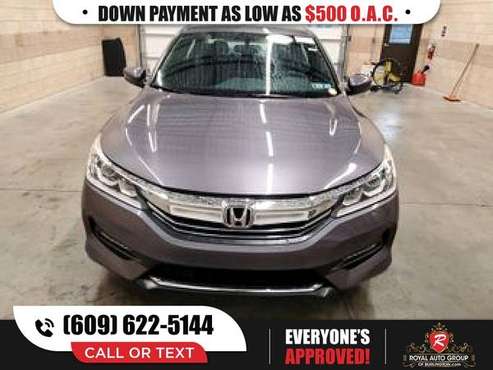 2016 Honda Accord Sport PRICED TO SELL! - - by dealer for sale in Burlington, NJ