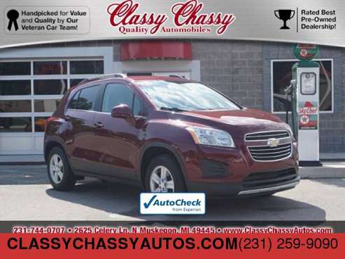 2016 Chevrolet Trax LT AWD 4dr Crossover with for sale in North muskegon, MI