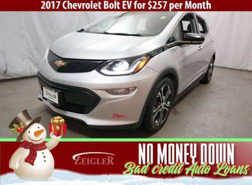 $257/mo 2017 Chevrolet Bolt EV Bad Credit & No Money Down OK - cars... for sale in Hometown, IL
