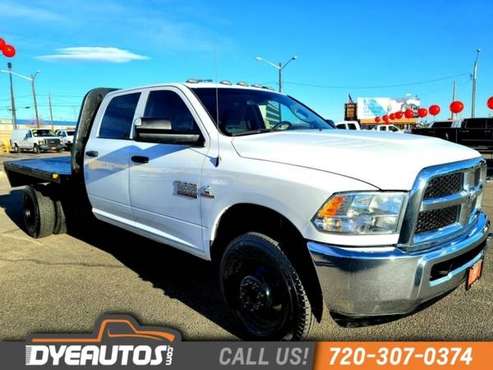 2017 Ram 3500 Chassis Cab Diesel flat bed 4x4 - - by for sale in Wheat Ridge, CO