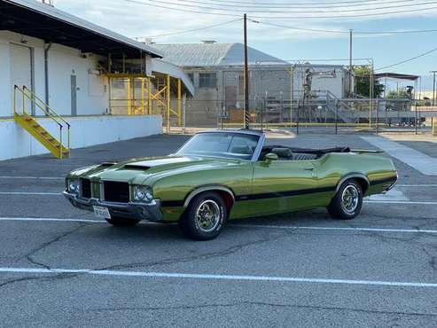 1971 Oldsmobile 442 W30 Ram Air convertible for sale in Indian Wells, CA