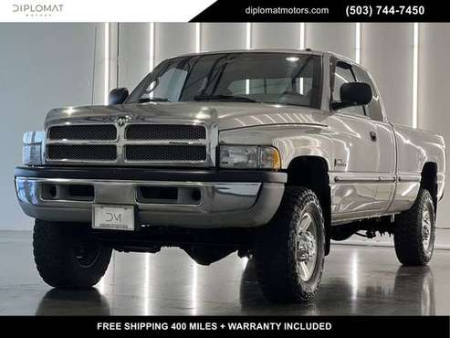 1999 Dodge Ram 2500 Quad Cab Long Bed 125361 Miles 4WD 6-Cyl, Turbo for sale in Troutdale, OR