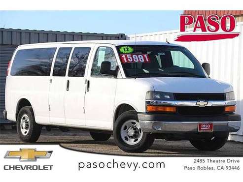 2012 *Chevrolet Express 3500* van LT - for sale in Paso robles , CA