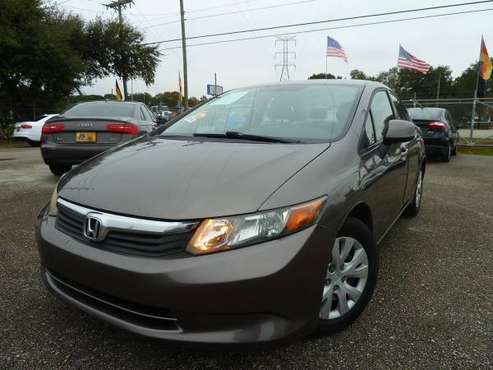 2012 HONDA CIVIC LX 4DR SEDAN 1-OWNER CAR - - by for sale in Clearwater, FL
