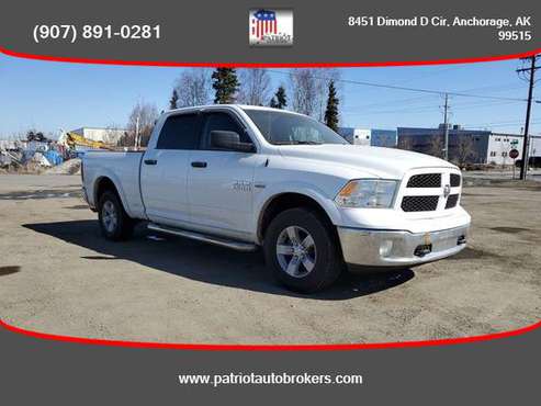 2017/Ram/1500 Crew Cab/4WD - PATRIOT AUTO BROKERS - cars & for sale in Anchorage, AK