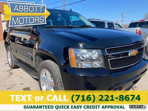 2014 Chevrolet Chevy Tahoe LT 4WD Heated Leather 3rd Row Seat for sale in Lackawanna, NY