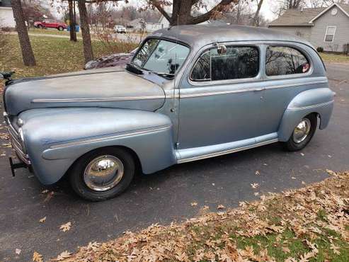 1946 Ford Deluxe 2 door sedan for sale in Demotte, IL