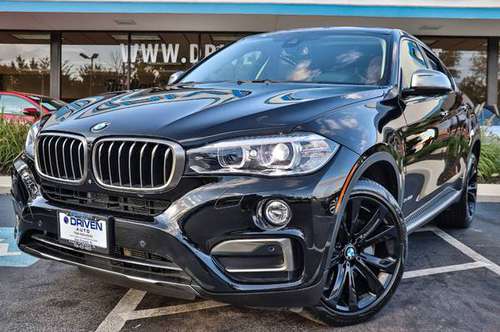 2016 *BMW* *X6* *xDrive50i* Jet Black for sale in Oak Forest, IL