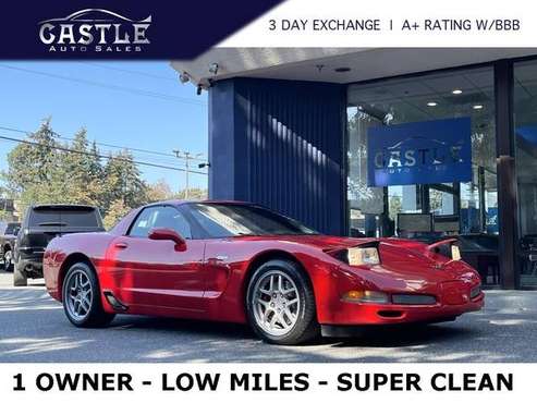 2002 Chevrolet Corvette Z06 Coupe Low Miles Super Clean - cars & for sale in Lynnwood, AK
