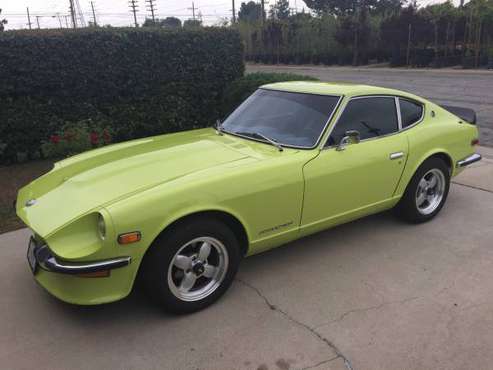 1972 DATSUN 240Z, 79K, ORIGINAL CA. CAR, EXCELLENT! for sale in San Gabriel, CA