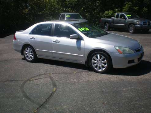 2006 HONDA ACCORD EX AUTO A/C SUNROOF LEATHER SPOILER SHARP for sale in Pataskala, OH