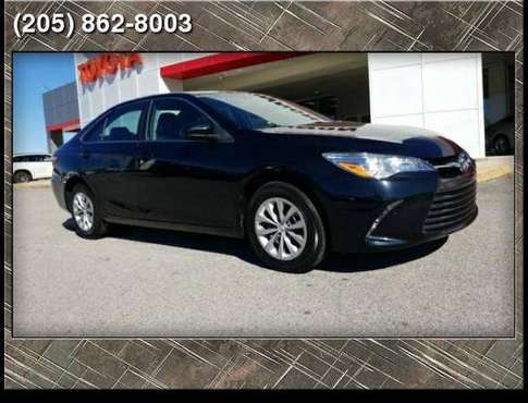 2016 Toyota Camry LE - cars & trucks - by dealer - vehicle... for sale in Clanton, AL