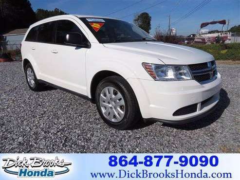 2015 Dodge Journey American Value Pkg suv White - - by for sale in Lyman, SC